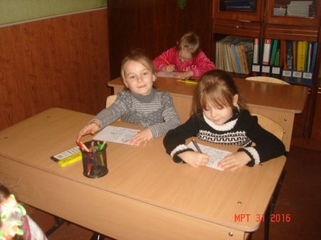 Заняття з майбутніми першокласниками