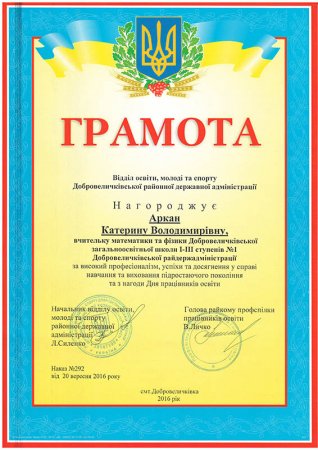Педагогічні здобутки