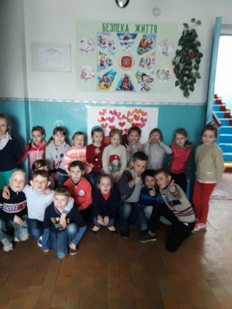 Участь першокласників у акції