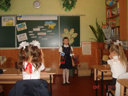 1 урок у 2 класі