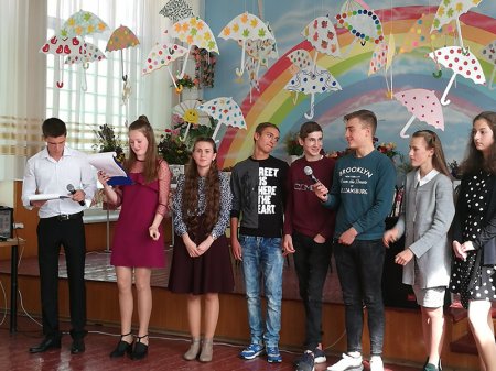 День Вчителя в школі.