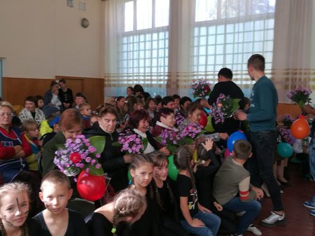 День Вчителя в школі.