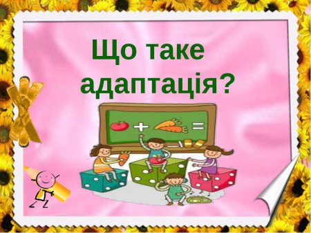 Що таке адаптація