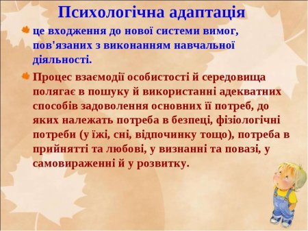 Що таке адаптація